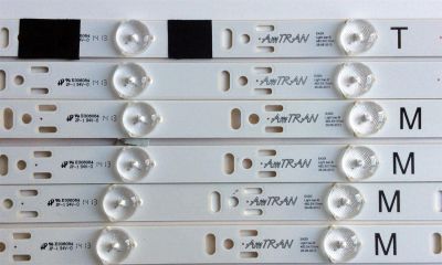 KIT DE LED'S PARA TV (6 PIEZAS) / VIZIO IC-A-VZAA42D418A / 0981010221AT / IC-B-VZAA42D418B / 0981010221AU / IC-A-VZAA42D418C / 0981010221AV / T082M9R40C / TO82M9R4OC / E306084 / PANEL / MODELO E420I - Imagen 4