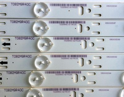 KIT DE LED'S PARA TV (6 PIEZAS) / VIZIO IC-A-VZAA42D418A / 0981010221AT / IC-B-VZAA42D418B / 0981010221AU / IC-A-VZAA42D418C / 0981010221AV / T082M9R40C / TO82M9R4OC / E306084 / PANEL / MODELO E420I - Imagen 5