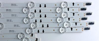 KIT DE LED'S PARA TV SAMSUNG (12 PIEZAS) / NUMERO DE PARTE D4GE-550DCA3-R3 / D4GE-550DCB-R3 / LM41-00099A / LM41-00099G / E88441 / 2014SVS55 / 140111 / BN96-30431A / BN96-30432A / PANEL'S CY-GJ055BGAVYH / GJ055BGA-B1 / MODELOS HG55NE477 / LH55DMEPLGA/GO - Imagen 2