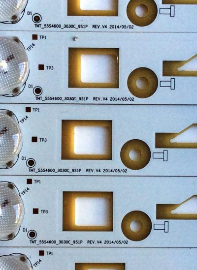 KIT DE LED'S PARA TV (11 PIEZAS) / TCL TMT_55S4600 / TMT_55S4600_3030C_9S1P REV.V4 / E312177 / 006-P2K2106A / 4C-LB5509-YH5 / QE6XZY / PANEL LVF550SD2L / MODELOS 55FS4610R / 55FS4610RTEAA / 55FS4610RTBAA - Imagen 4