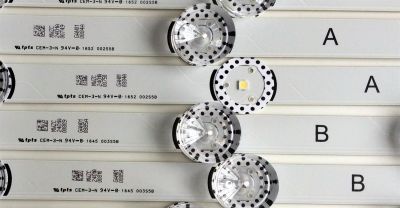 KIT DE LED'S PARA TV (8 PIEZAS) / LG 40DRT4.0 REV0 7 B-TYPE SUL 400 / CEM-3-N 94V-0. 1645 003S5B / 0884A / PANEL'S HC400DUN-VCKN9-214X / MODELO 40LX560H-UF - Imagen 3