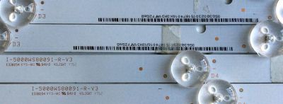 KID DE LED'S PARA TV ((INCOMPLETO SOLO 9 PIEZAS)) / VIZIO I-500WS80091-R-V3 / I-500WS80091-L-V3 PANEL / MODELOS E50-F2 / E50-F2 LWZ2WYMU     - Imagen 4