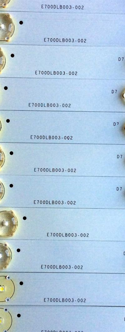KIT DE LED'S PARA TV ((INCOMPLETO SOLO 17 PIEZAS)) / VIZIO E700DLB003-002 / E700DLBE70E6415K15545 / E340369 / PANEL / MODELOS E700I-B3 / E700I-B3 LFTRRGBQ / E700I-B3 LFTRRGBR - Imagen 2