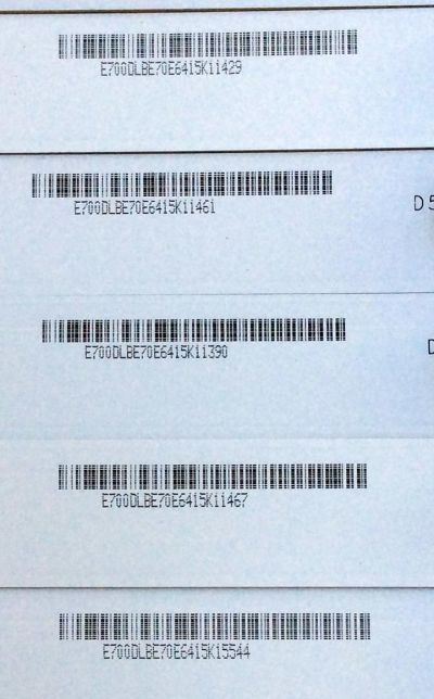 KIT DE LED'S PARA TV ((INCOMPLETO SOLO 17 PIEZAS)) / VIZIO E700DLB003-002 / E700DLBE70E6415K15545 / E340369 / PANEL / MODELOS E700I-B3 / E700I-B3 LFTRRGBQ / E700I-B3 LFTRRGBR - Imagen 3