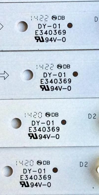 KIT DE LED'S PARA TV ((INCOMPLETO SOLO 17 PIEZAS)) / VIZIO E700DLB003-002 / E700DLBE70E6415K15545 / E340369 / PANEL / MODELOS E700I-B3 / E700I-B3 LFTRRGBQ / E700I-B3 LFTRRGBR - Imagen 5