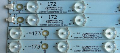 KIT DE LED'S PARA TV (16 PIEZAS) / VIZIO LBM500P0402-AC-3(L) / LBM500P0402-AD-3(R) / R08-0350123 / E349376 / PANEL TPT500J1-HVN08 REV:S400A / MODELO M502I-B1 - Imagen 4