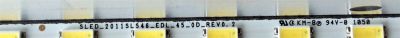 KIT DE LED'S PARA TV SONY (2 PIEZAS) / NUMERO DE PARTE LJ64-02872A / LJ64-02873A / SLED_2011SLS46_EDL_45_0D_REV0.2 / 46-DOWN-120HZ / 46-UP-120HZ / 1010111A0 / 1001220A0 / PANEL LTY460HJ05 / MODELOS KDL-46EX720 / KDL-46EX723 - Imagen 6