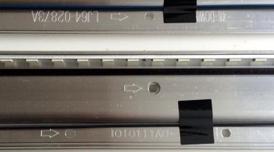 KIT DE LED'S PARA TV SONY (2 PIEZAS) / NUMERO DE PARTE LJ64-02872A / LJ64-02873A / SLED_2011SLS46_EDL_45_0D_REV0.2 / 46-DOWN-120HZ / 46-UP-120HZ / 1010111A0 / 1001220A0 / PANEL LTY460HJ05 / MODELOS KDL-46EX720 / KDL-46EX723 - Imagen 4