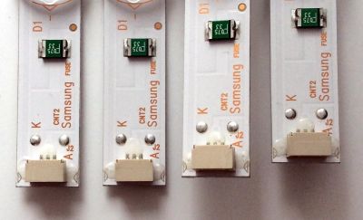 KIT DE LED'S PARA TV (4 PIEZAS) / SAMSUNG 303GC430048 / GC430M16 / GC43D08-ZC22AG-20 PANEL BOEI430WQ1 / MODELO UN43NU6950FXZA BZ01 - Imagen 4