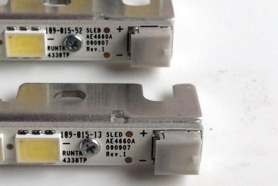 KIT DE LED'S PARA TV (4 PIEZAS) / SONY RUNTK4338TP / 090907 / 109-015-52 / PANEL LK460D3LA9S / MODELO KDL-46NX800 - Imagen 3