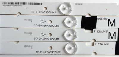 KIT DE LED'S PARA TV (4 PIEZAS) / SHARP 0981-0102-21A2 / 0981-0102-21A4 / 0981-0102-21A3 / F120MALP45F / PANEL T390HVN04.0 / MODELOS LC-39LE551U / E390-B0 - Imagen 5