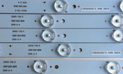 KIT DE LED'S PARA TV (5 PIEZAS) / APEX GKB5.948.3028 / GKB7.8203826 / LTE50450/5.948.3024 / PANEL T500HVN08.2 / MODELO LE50D5 - Imagen 5