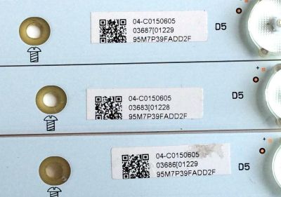 KIT DE LED'S PARA TV (3 PIEZAS) / VIZIO LBM320P0701-GL-1 / 04-C0150605 / E148158 / 04224[01408 / PANEL'S TPT315B5.0TU3A / TPT315B5-0TU3A.Q / TPT315B5-WHBN0.K / MODELOS D32H-C1 E32H-C1 LTTDSJBR / E32H-C1LTTDSJCR / D32H-C1 / D32H-D1 / D32HN-D1 - Imagen 3