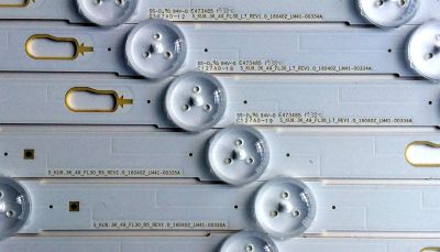 KIT DE LED'S PARA TV (12 PIEZAS) / SAMSUNG BN96-40632A / BN96-40633A / LM41-00335A / E473485 / PANELS CY-GM049HGLV8H / CY-WK049HGLV1V / CY-GM049HGLV2H / CY-WK049HGLV1H / MODELOS UN49KU6500 / UE49MU6300 / UA49KU7350 / MAS MODELOS EN DESCRIPCION - Imagen 5