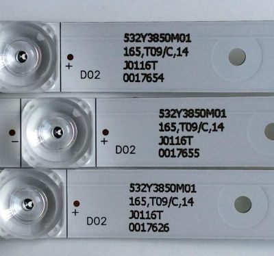 KIT DE LED'S PARA TV (3 PIEZAS) / INSIGNIA SVZC_39_3030_7LED_REV03_20171201 / E78030 / 532Y3850M01 / RUNTKD070 / MODELO NS-39D31DNA19 - Imagen 3