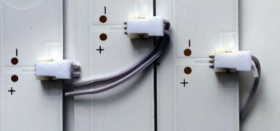 KIT DE LED'S PARA TV (3 PIEZAS) / INSIGNIA SVZC_39_3030_7LED_REV03_20171201 / E78030 / 532Y3850M01 / RUNTKD070 / MODELO NS-39D31DNA19 - Imagen 4