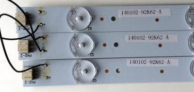 KIT DE LED'S PARA TV (3 PIEZAS) / APEX GKB7.820.3800 / 140102-92K62-A / 6KB5.948.1031 / PANEL DH3151A04 / MODELO LE3245M - Imagen 3