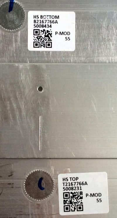 KIT DE LED'S PARA TV (2 PIEZAS) / SONY B2167766A / 5008434 / PANEL YD7S550STD01 / MODELO XBR-55X930E - Imagen 3