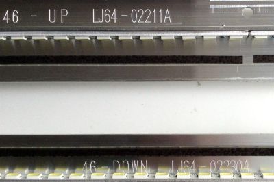 KIT DE LED'S PARA TV (2 PIEZAS) / SAMSUNG LJ64-02230A / D000703A0 / SLED SLS46_5630N LCD 120 REV1.0 100113 GA / PANEL  LTA460HJ06 / MODELOS 46PFL7705DV/F7 / LT-46164 - Imagen 3