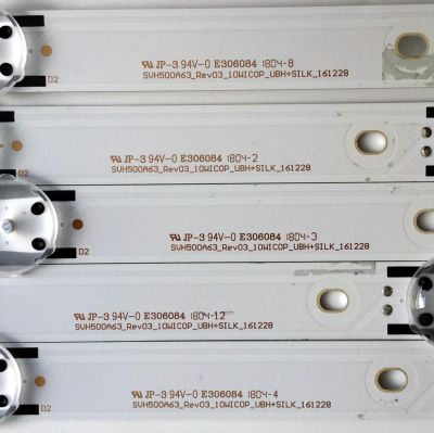 KIT DE LED'S PARA TV (5 PIEZAS) / HISENSE SVH500A63_REV03_10WIC0P_UBH+SILK_161228 / 1177748 / E306084 / PANEL HD500K3U53\S1\BBY\GM\ROHS / MODELO 50R7050E - Imagen 3