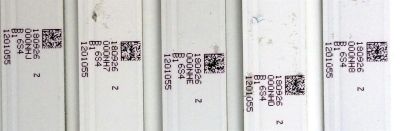 KIT DE LED' PARA TV (5 PIEZAS) / HISENSE SJ.HO.D5500801-3030BS-M-HF / 1.14.HBMD550001 / PANEL HD550S1U31-TXL2\S0\GM\ROH / MODELO LC-55Q7530U - Imagen 3