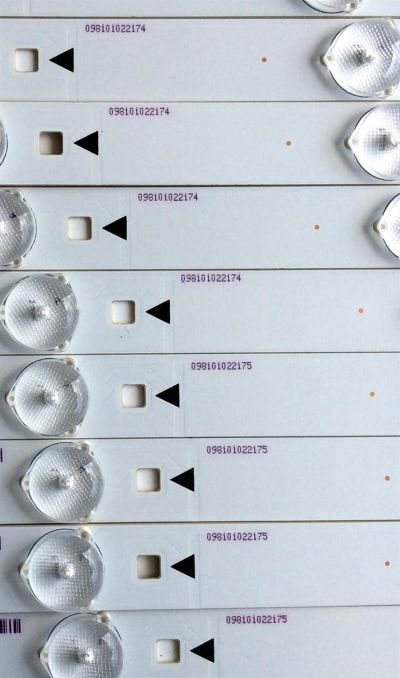 KIT DE LED'S PARA TV ((INCOMPLETO SOLO 15 PIEZAS)) / SHARP IC-C-VZAA65D390A / IC-D-VZAA65D390B / IC-D-VZAA65D390C / 098101022173 / 098101022174 / 098101022175 / F110M9LP45D / MODELO LC-65LE643U - Imagen 3