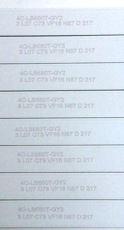 KIT DE LED'S PARA TV (8 PIEZAS) / INSIGNIA 4C-LB550T-GY2 / 3 L07 C73 VF16 N57 D 217 / PB15D572173BL051-002H / PANEL ST5461B05-2 / LVF550CSDX E6 V4 / MODELO NS-55D421NA16 - Imagen 3