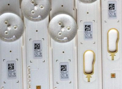 KIT DE LED'S PARA TV (10 PIEZAS) / SAMSUNG 34791A / 34792A / LM41-00117B / 00117C / PANEL'S CY-GK040HGLV / CY-WJ040HGLV1H / CY-GJ040FLLV1H / CY-GJ040HGLVGH / CY-GJ040HGLVDH / CY-GJ040HGLVFH / MODELOS UN40MU6300 / UA40JU6000 / UN40JU650 / UA40KU7000 - Imagen 5