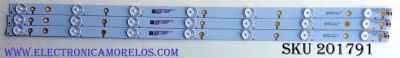 KIT DE LED'S PARA TV (3 PIEZAS) / VIZIO 210BZ07D043535C13D / GJ-2K16 / D2P5-315 / D407-V1.2 / E349376 / GJ-2K16 D2P5-315 D407-V1.2 / 18322 / EBLG4TX3U64X / PANEL TPT320B5-FHBN0.K REV:S49P2T / MODELOS D32f-F1 / D32f-F1 LTMUVMKU