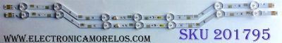 KIT DE LED'S PARA TV (2 PIEZAS) / SAMSUNG BN96-43667A / V7DN-320SM1-R1 /  / 43667A / LM41-00420A / PANEL'S CY-JM032BGLR2V / CY-JM032BGLV1H / MODELOS UE32M5000 / UE32M5002 / UE32M5005 / UE32M5075 / UN32M530D / UN32M5300