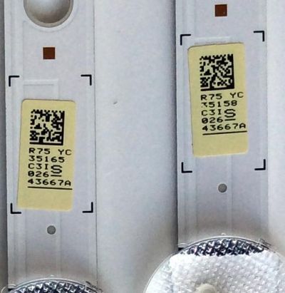 KIT DE LED'S PARA TV (2 PIEZAS) / SAMSUNG BN96-43667A / V7DN-320SM1-R1 /  / 43667A / LM41-00420A / PANEL'S CY-JM032BGLR2V / CY-JM032BGLV1H / MODELOS UE32M5000 / UE32M5002 / UE32M5005 / UE32M5075 / UN32M530D / UN32M5300 - Imagen 2