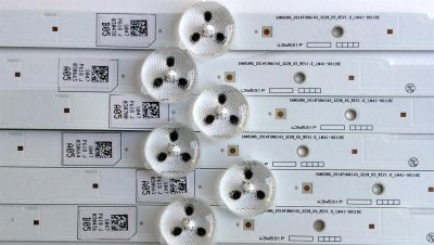 KIT DE LED'S PARA TV (6 PIEZAS) / MAGNAVOX UDULED0SM047 / LM41-00119C / UDULED0SM047 REV.A / E52483 / 150525 / SAMSUNG_2014FUNAI43_3228_05_REV1.0_LM41-00119C / PANEL LC430DUY (SH)(A1) / MODELOS 43ME345V / F7 DS1 / 43ME345V/F7 DS1 / 43MV314X / F7 DS1 - Imagen 3