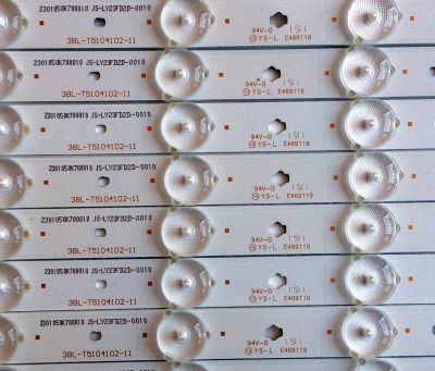 KIT DE LED'S PARA TV (10 PIEZAS) / PROSCAN 3BL-T5104102-11 / JS-LV23FD2D-0010 / E469119 / 2301050K700010 / PANEL TPT500DK-QS1 REV: SC1E / MODELO PLDED5035A-UHD A1504 - Imagen 3