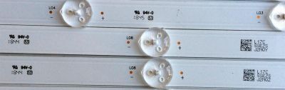 KIT DE LED´S PARA TV LG 8 PIEZAS ORIGINALES / NUMERO DE PARTE NC490DGG-AAGX1 / GAN01-1380A-P1 / GAN01-1379A-P1 / L17C / SSEZS / L17CSSEZS / PANEL NC490DGG / MODELO 49UK6300PUE / 49UK6090PUA / 49UM6900PUA / 49UM6950DUB - Imagen 3