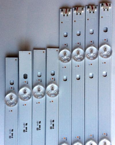 KIT DE LED´S PARA TV LG 8 PIEZAS ORIGINALES / NUMERO DE PARTE NC490DGG-AAGX1 / GAN01-1380A-P1 / GAN01-1379A-P1 / L17C / SSEZS / L17CSSEZS / PANEL NC490DGG / MODELO 49UK6300PUE / 49UK6090PUA / 49UM6900PUA / 49UM6950DUB - Imagen 4