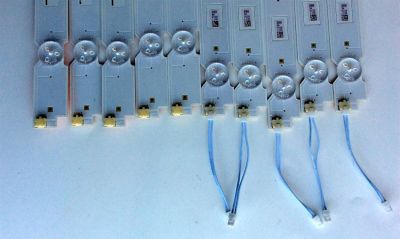 KIT DE LED'S PARA TV (10 PIEZAS) / SONY 2015SONY55_FCOM_05 / LM41-00116H / LM41-00116J / SAMSUNG_2015SONY55_FCOM_05_LEFT_REV1.0_160127 / 2015SONY55 / SAMSUNG_2015SONY55_FCOM_05_RIGHT_REV1.0_160127 / PANEL YS6S550CNG025 / A21166335C / MODELO XBR-55X700D - Imagen 4