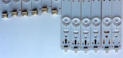 KIT DE LED'S PARA TV (12 PIEZAS) / VIZIO IC-E-VZAA42D269A / IC-A-VZAA42D269E / IC-B-VZAA42D269C / IC-F-VZAA42D269B / IC-B-VZAA42D269F / IC-C-VZAA42D269D / 098101022114 / 098101022115 / PANEL T420HVN06.0 / MODELO E420I-B0 LAQAPTAQ / E420I-B0 LATAPTAQ - Imagen 3