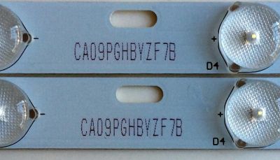 KIT DE LED'S PARA TV (2 PIEZAS) / SCEPTRE CA09PGHBYZF7B / E348423 / KB-FR-4 / LE-600 / PANEL'S CN32HA526 / HV320WX2-206 / MODELO X322BV-HDR8WX - Imagen 2