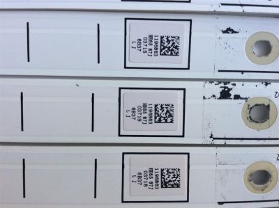 KIT DE LED'S PARA TV (12 PIEZAS) / SHARP / LB65073 V0 SS-L / 1196863 / PANEL HD650S1U71\S8\GM\ROH / HD650S1U71\S1\GM\ROH / MODELO LC-65Q6020U / 65R6E - Imagen 4