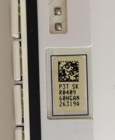 KIT DE LED'S PARA TV ((INCOMPLETO)) / SAMSUNG / 26318A / 26319A / 60HFDS / 60HGAN / PANEL  CY-KF600DLS2H SAMSUNG / MODELO UN60F8000BFXZA TH02 - Imagen 2