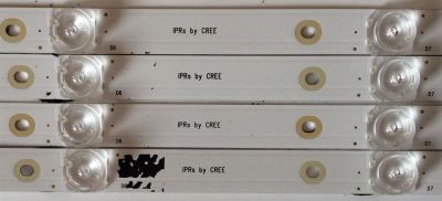 KIT DE LED'S PARA TV (4 PIEZAS) HISENSE / LB43053 / 1202459 / E469119 / PANEL JHD425S1U71\S0\FM\ROH  HISENSE / MODELO 43RGE - Imagen 3