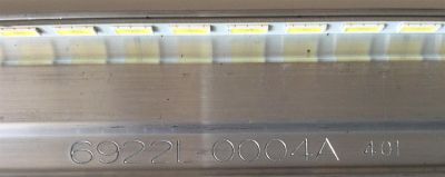 "KIT DE LED'S PARA TV ((INCOMPLETO)) LG DISPLAY / 6922L-0004A / 55"" V12 EDGE REV0.1 8 L-TYPE 6920L-0001C / PANEL LC550EUD(SE)(M1) LG DISPLAY / MODELO TC-L55E50 " - Imagen 4