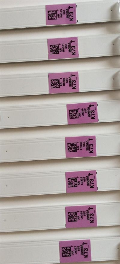 KIT DE LED'S PARA TV ((INCOMPLETO)) /  SAMSUNG BN96-39055A / BN96-39056A / D3GE-550SMA-R1 / D3GE-550SMB-R0 / SUSTITUTAS BN96-28772A / BN96-28773A / PANEL CY-DJ055BGHV1H / MODELOS UN55H6103AFXZP / UE55H6273SSXZG / UA55H6203ARXSJ / UA55H6203ARXTW - Imagen 3