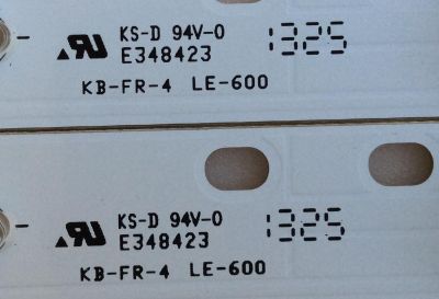 KIT DE LED'S PARA TV SCEPTRE ((2 PIEZAS)) / NUMERO DE PARTE C621PHHB01F7A / KB-FR-4 LE-600 / PANEL CN32HB812 / MODELO X325BV - Imagen 2