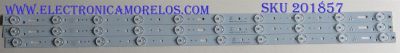 KIT DE LED'S PARA TV (3 PIEZAS) / DH39D10-ZC14C-02 / D21524 / 130821A1 / MODELO 39DHCACF93
