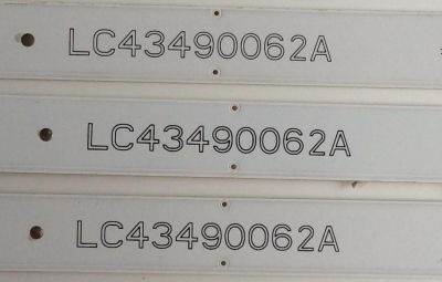 KIT DE LED'S PARA TV (3 PIEZAS) / LG / LC43490062A / LC4349 / W00REE 43INCH FHD_LED ARRAY_A-TYPE _161024 / PANEL NC4300DUE / MODELO 43LJ550M - Imagen 2