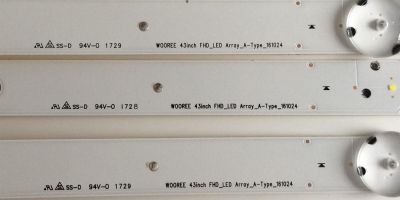 KIT DE LED'S PARA TV (3 PIEZAS) / LG / LC43490062A / LC4349 / W00REE 43INCH FHD_LED ARRAY_A-TYPE _161024 / PANEL NC4300DUE / MODELO 43LJ550M - Imagen 4