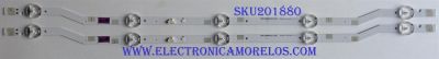 KIT DE LEDS ORIGINAL PARA TV SAMSUNG 2 PIEZAS / NUMERO DE PARTE  BN96-43703A / V7DN-320SM0-R1 / PANEL CY-JM032AGER3V / CY-JM032AGHV1A / MODELO UN32J4300DFXZA / UN32M4500FXZA