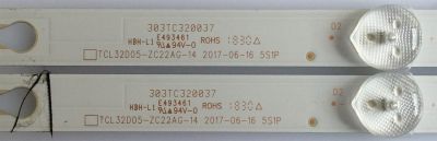 KIT DE LED'S PARA TV (2 PIEZAS) / TOSHIBA / 303TC320037 / TCL32D05-ZC22AG-14 / 4C-LB320T-ZCC / PANEL T8-32FY190-LPBX1 /  - Imagen 4