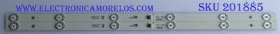 KIT DE LED'S PARA TV (2 PIEZAS) / TOSHIBA / 32HR332M06A9 V0 / 32D1500 BBY / 4C-LB320T-HR7 / PANEL T8-32D163-LPMX1 / MODELO 32L310U18